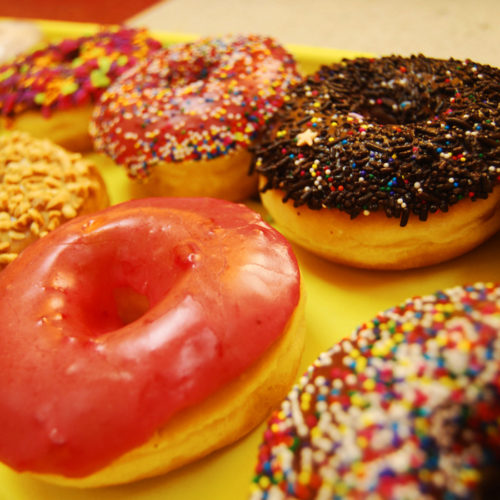 Sprinkled Donut Jarams Donuts online store