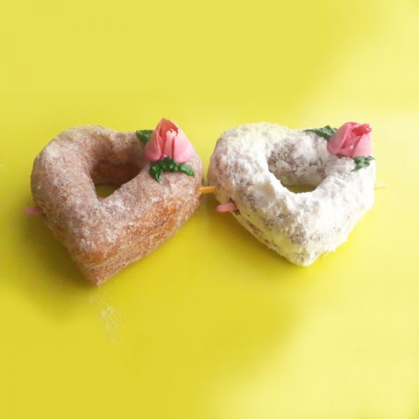 Valentines day donut