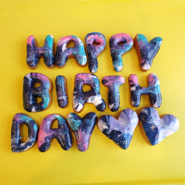 HAPPY BIRTHDAY Donuts