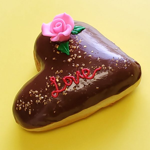 Valentine's day donuts