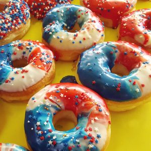 4th of July donuts(Galaxy)