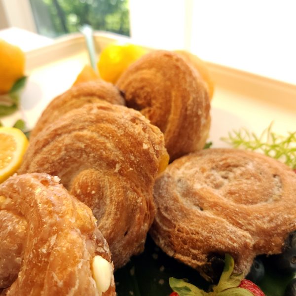 Croissant Roll Donuts, Cream cheese Filled Croissant