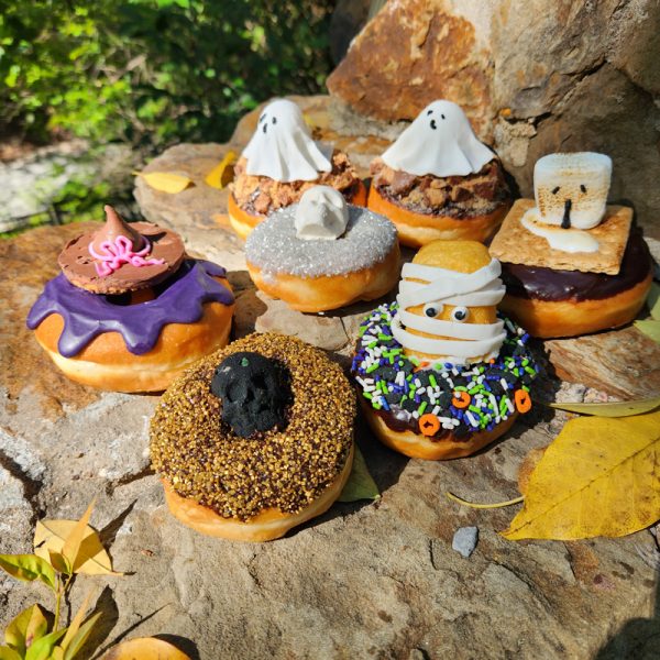 Halloween donuts.