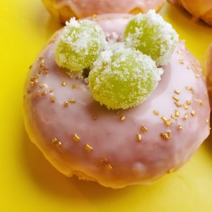 Rose Champagne donuts